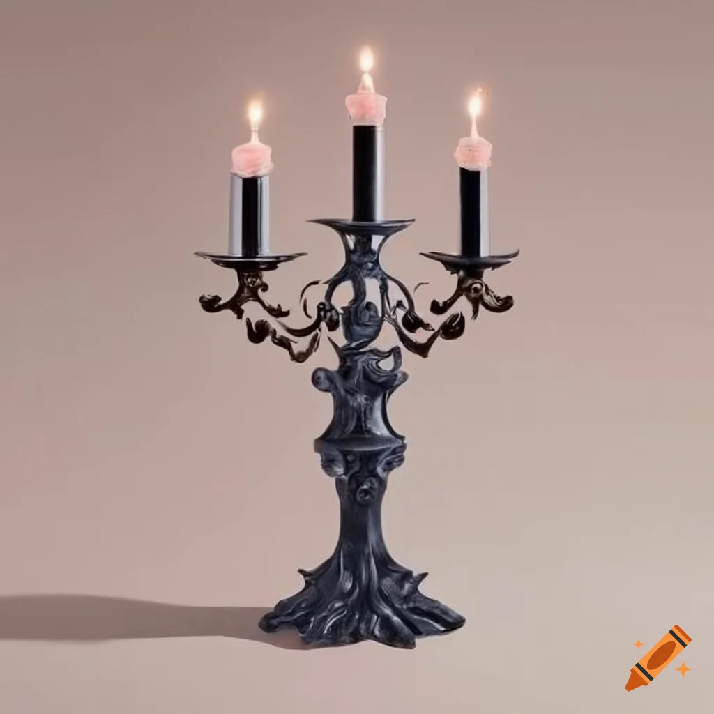 decorative ornamental candlestick candelabrum