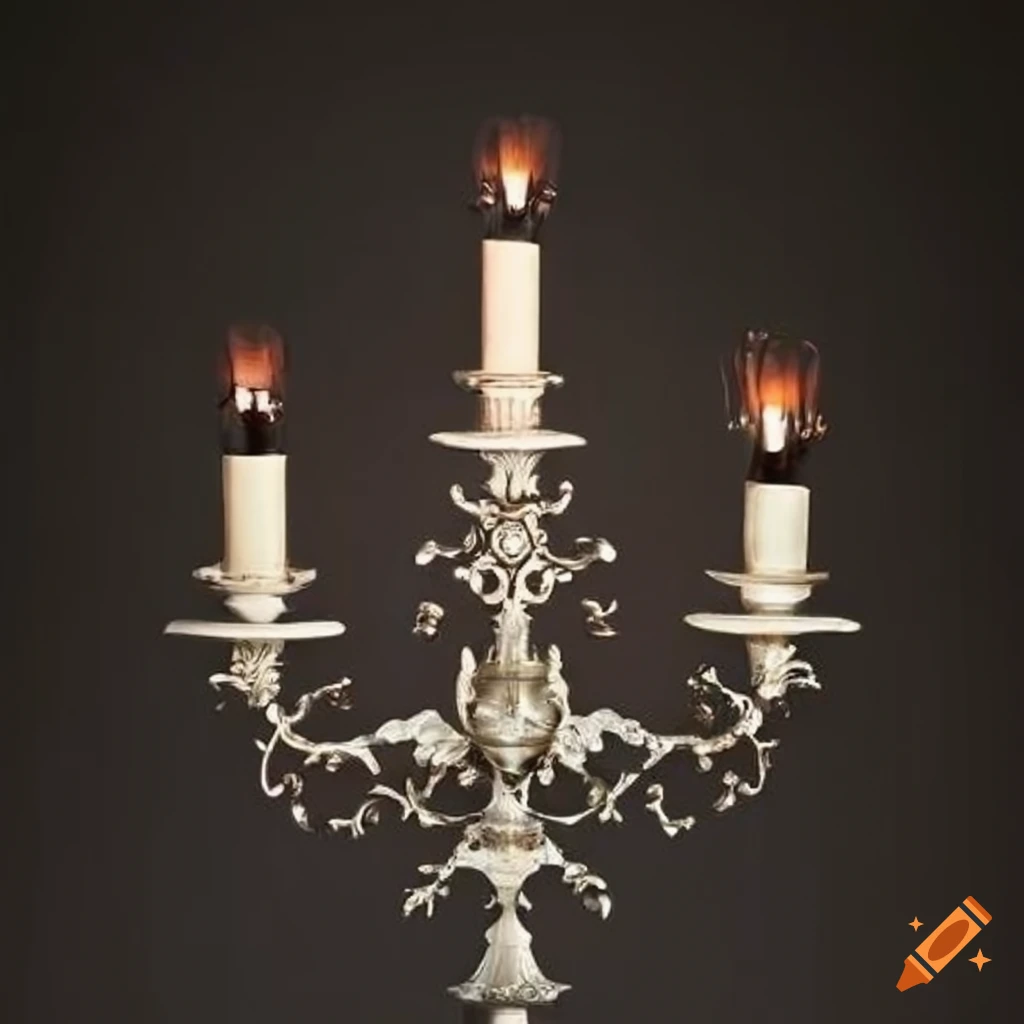 ornamental candlestick candelabrum