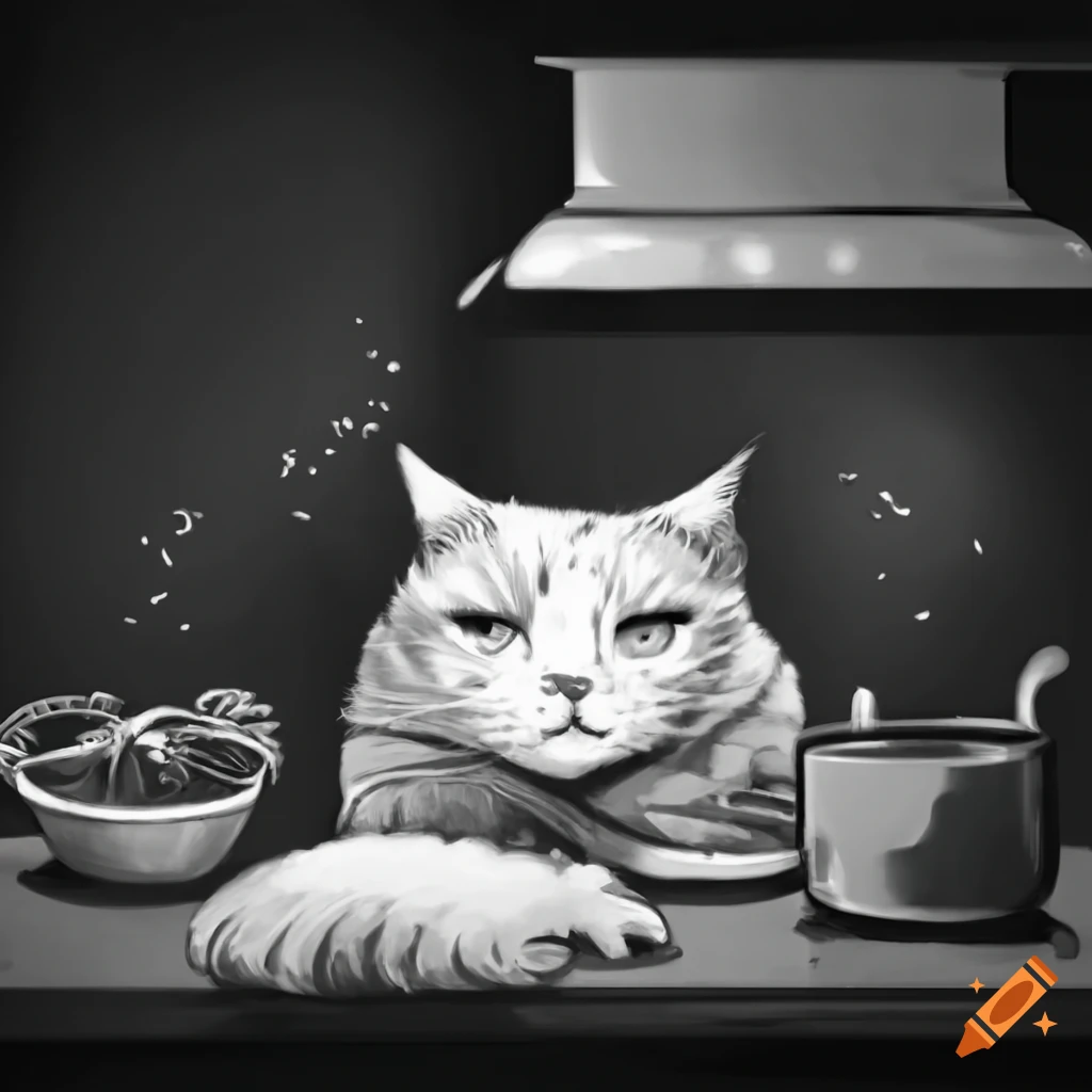 a cat sleeping next to a modern kitchen hood