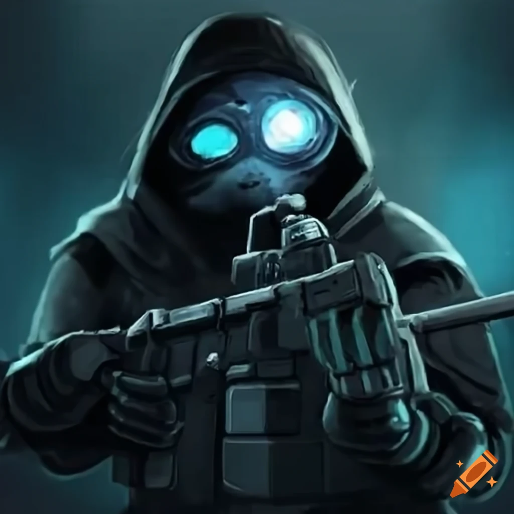 Illustration of anti-cheat-free gaming on Craiyon