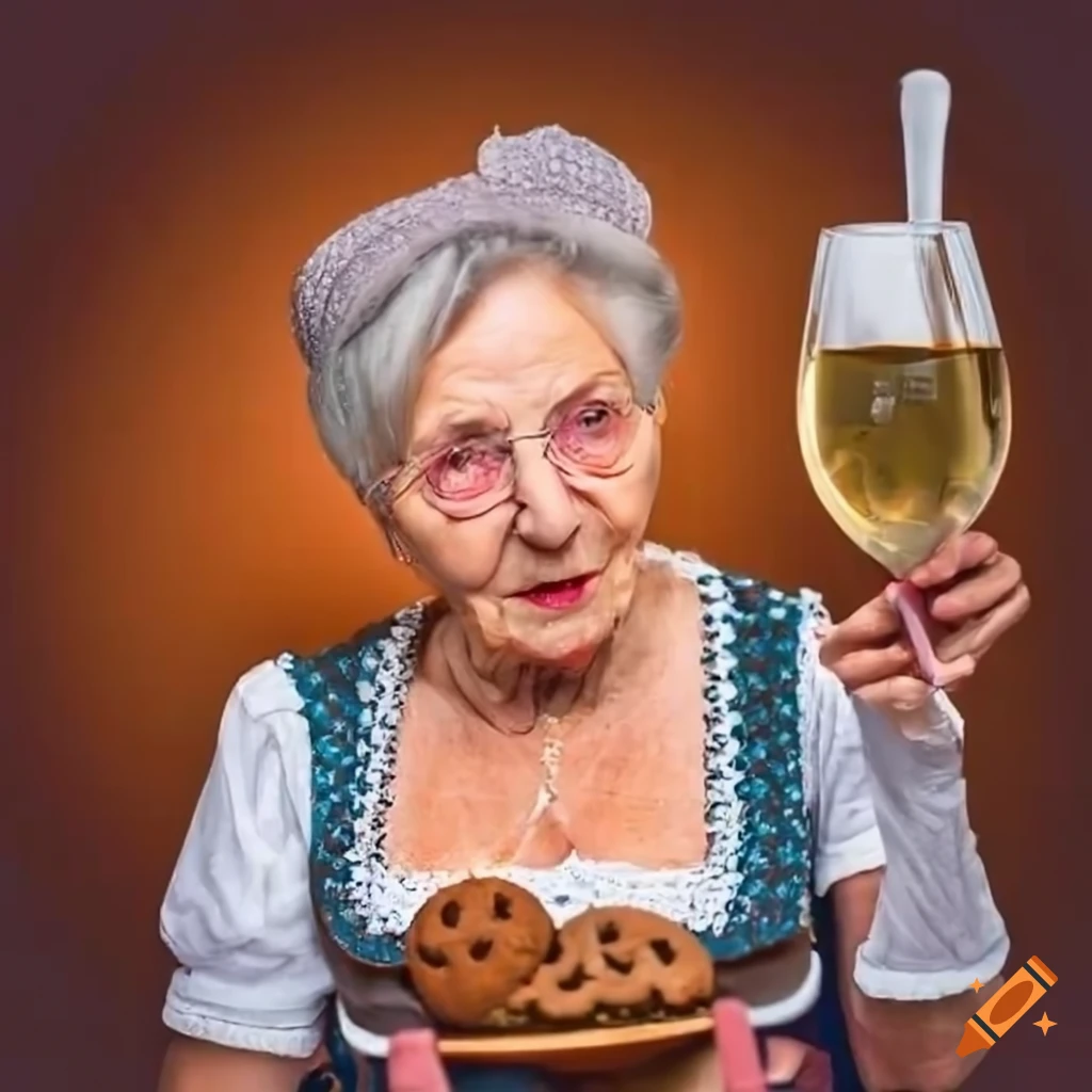 Bavarian Woman Serving Port Wine And Gingerbread Cookies On Craiyon Bavarian Woman Serving Port Wine And Gingerbread Cookies On Craiyon
