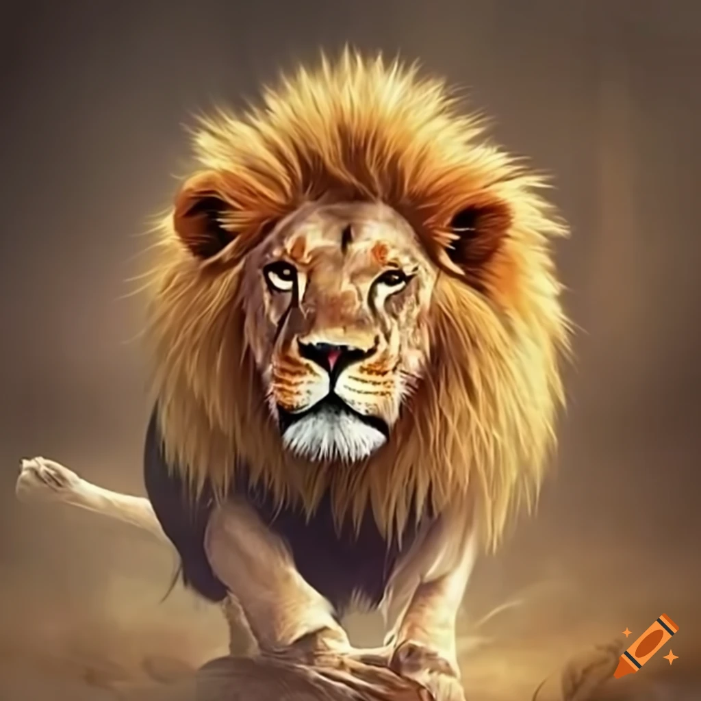 Lion Tattoo: Powerful and Majestic