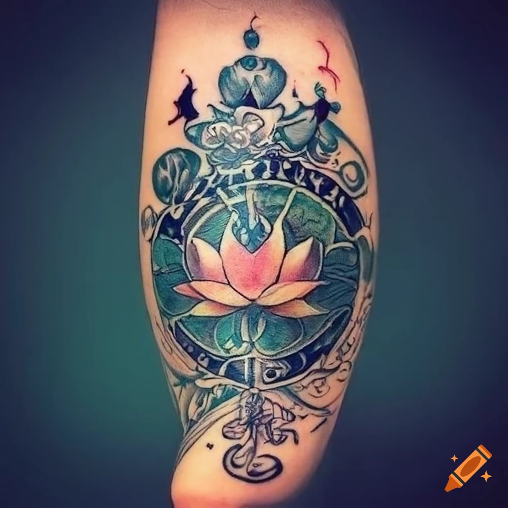 20 Purple Lotus Tattoo - Meaning and Design 2024