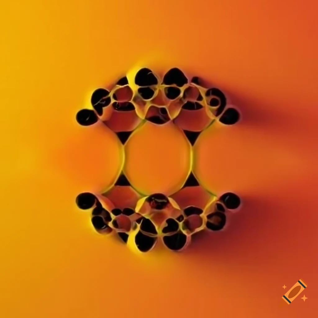 Simple vertical structure with geometric shapes