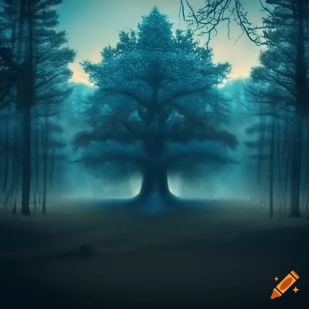 Mystical Tree, mystical, fantasy, fine, tree, HD wallpaper