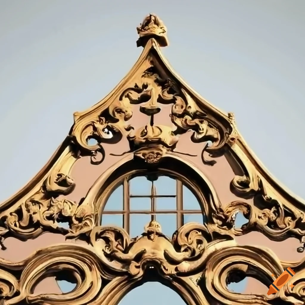 rococo facade gable