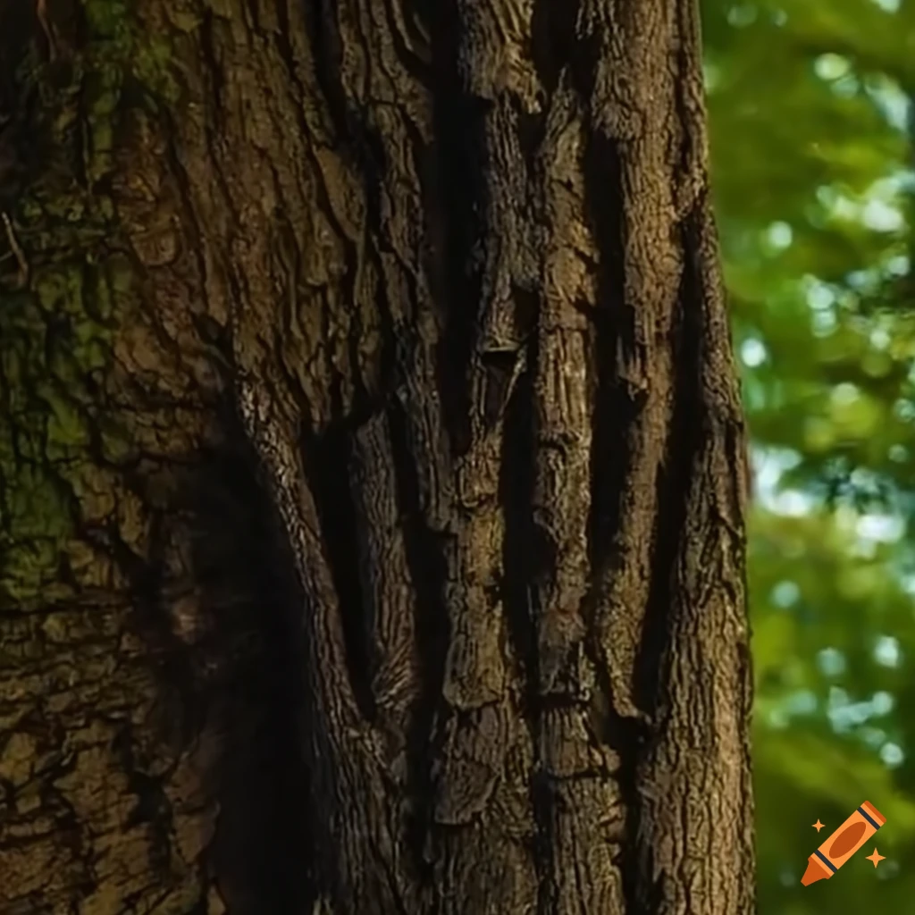 bear claw marks on a tree