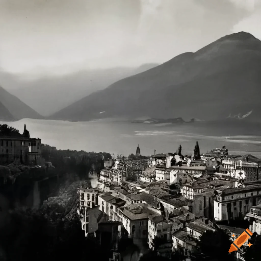 View of Lazio, Italy in 1936 on Craiyon