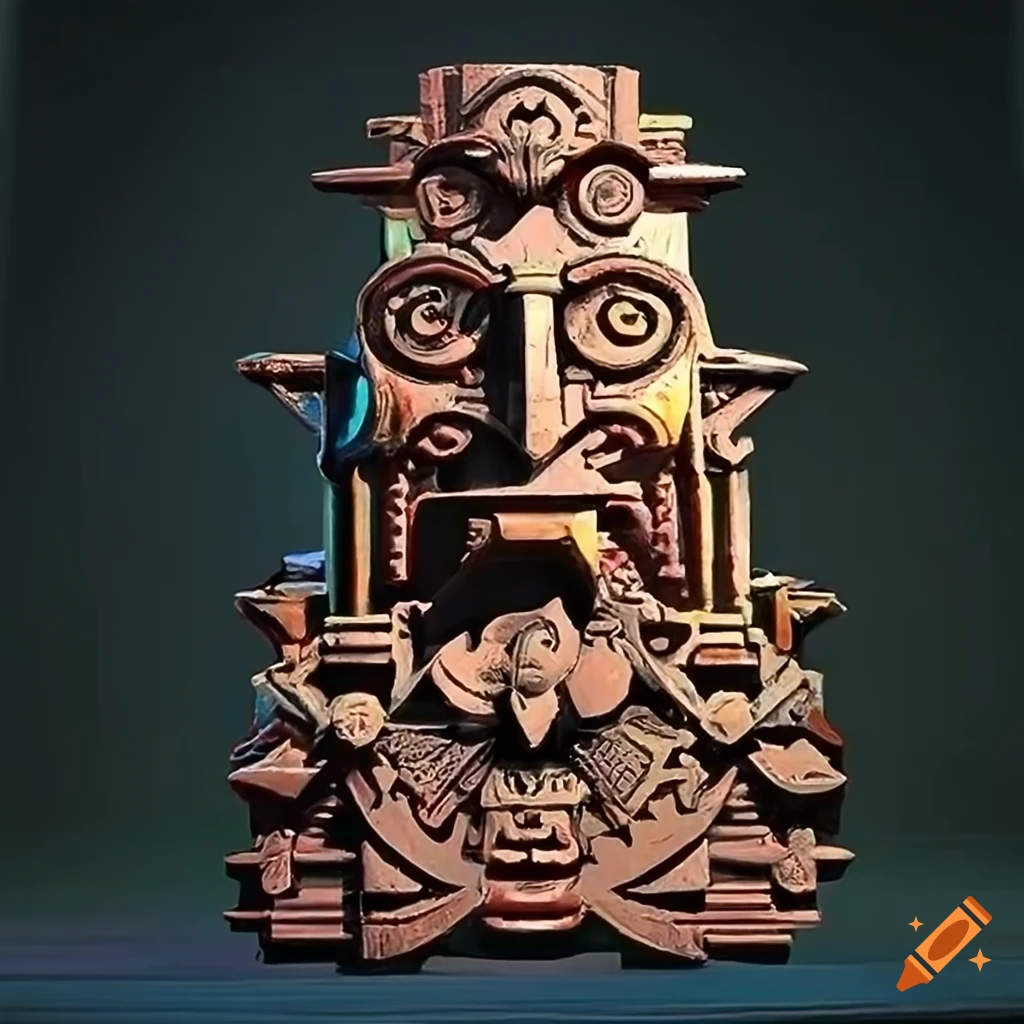 sculpture inspired by Zelda game