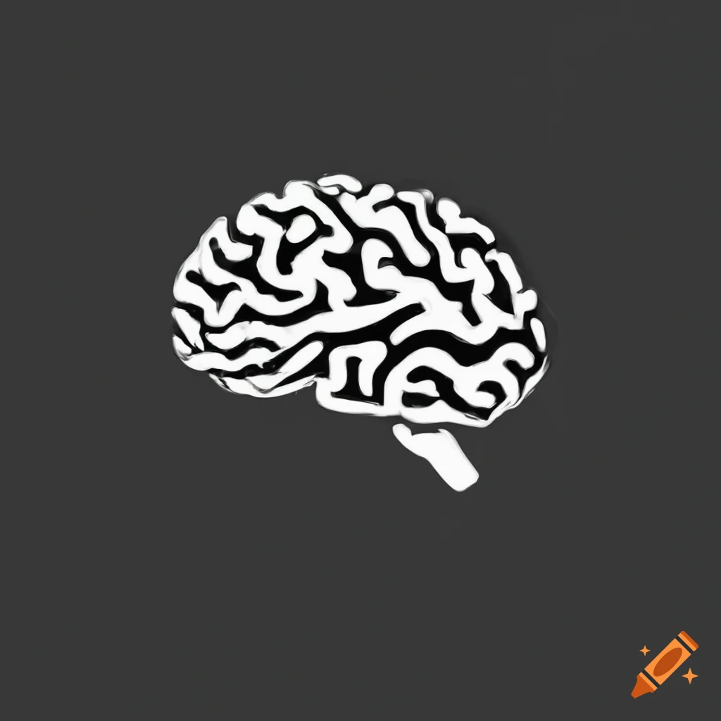 Human Brain Logo Design 60 By denayunethj | TheHungryJPEG