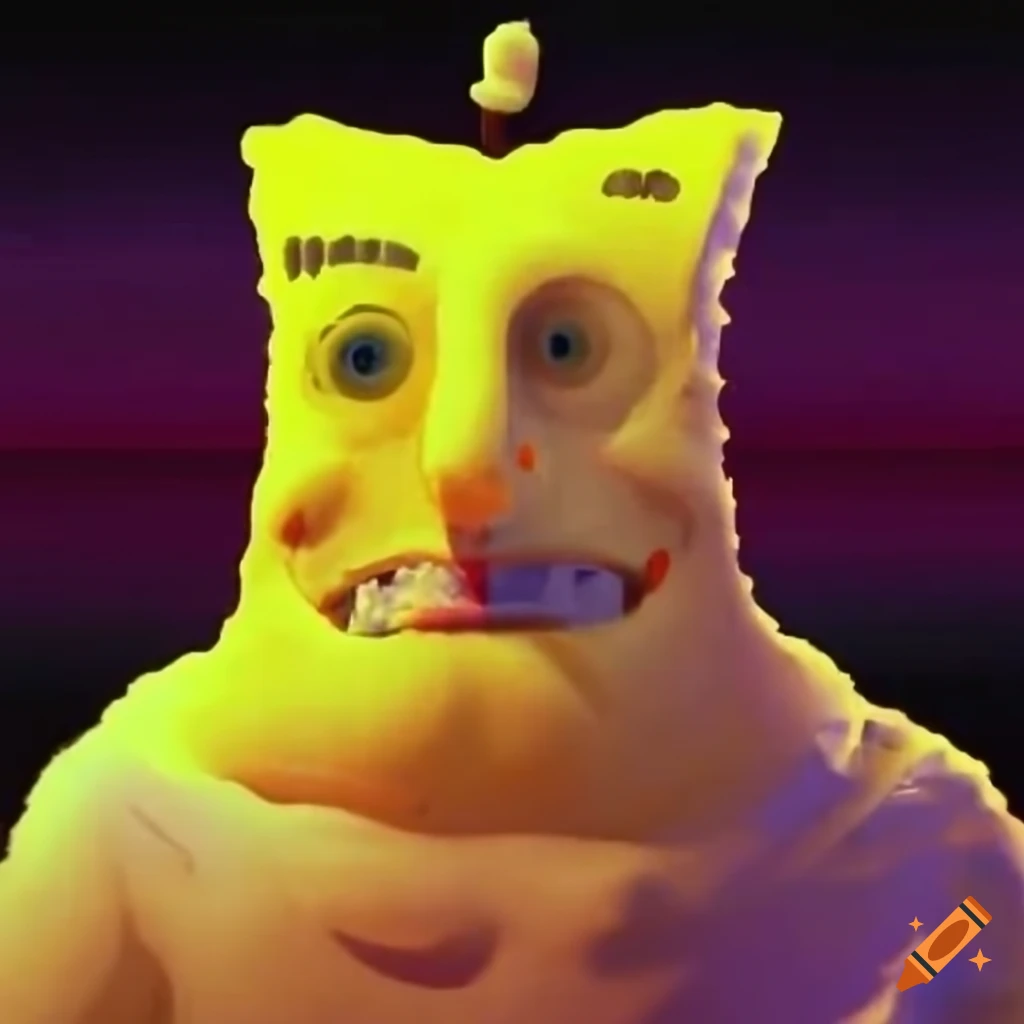 Spongebob look-alike meme on Craiyon