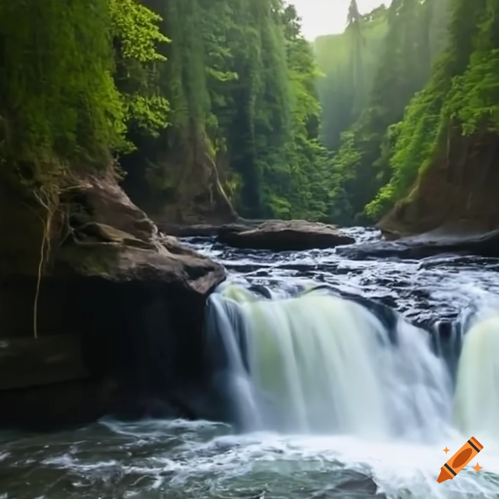 Image of heartpounding free falls on Craiyon