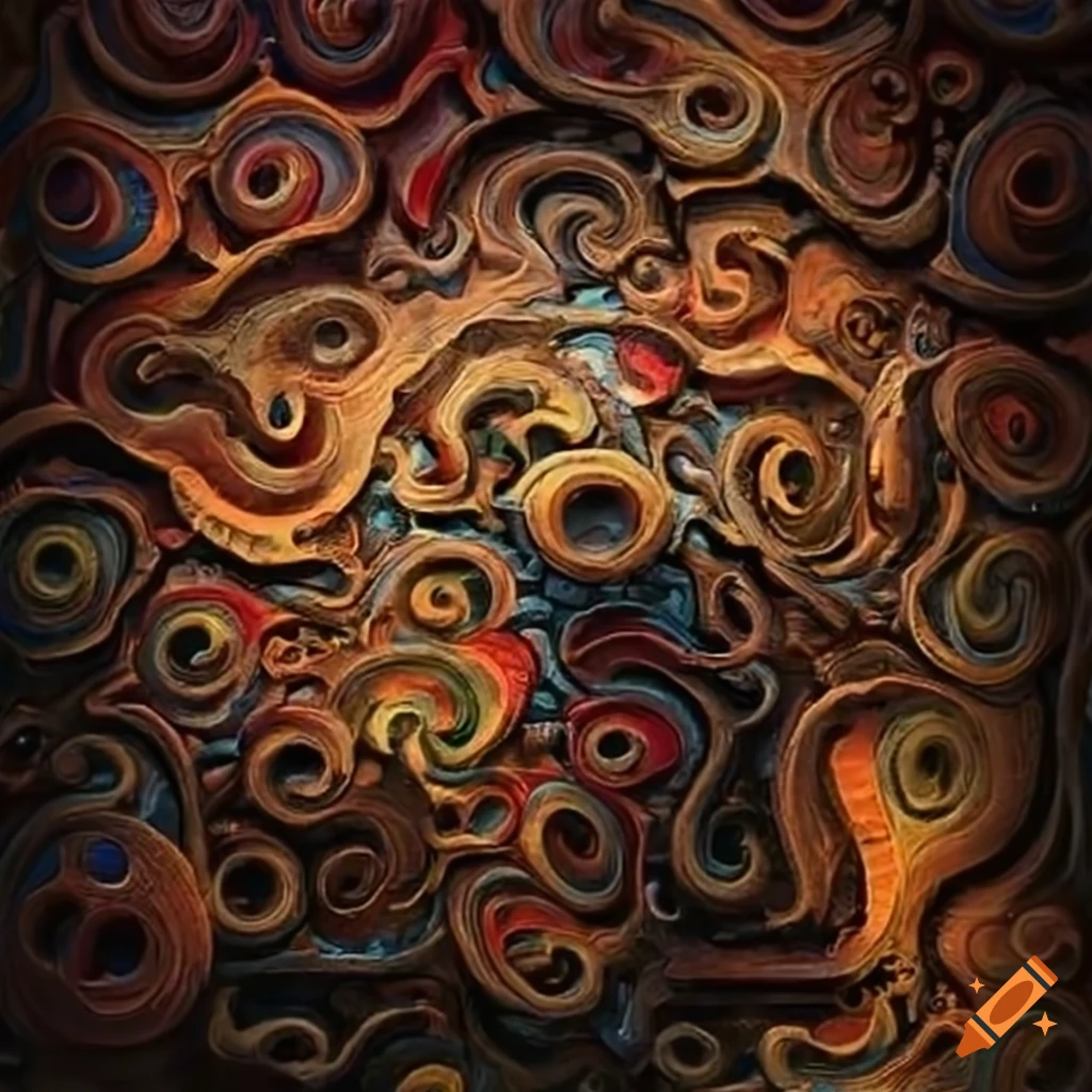 Intricate puzzle creation on Craiyon