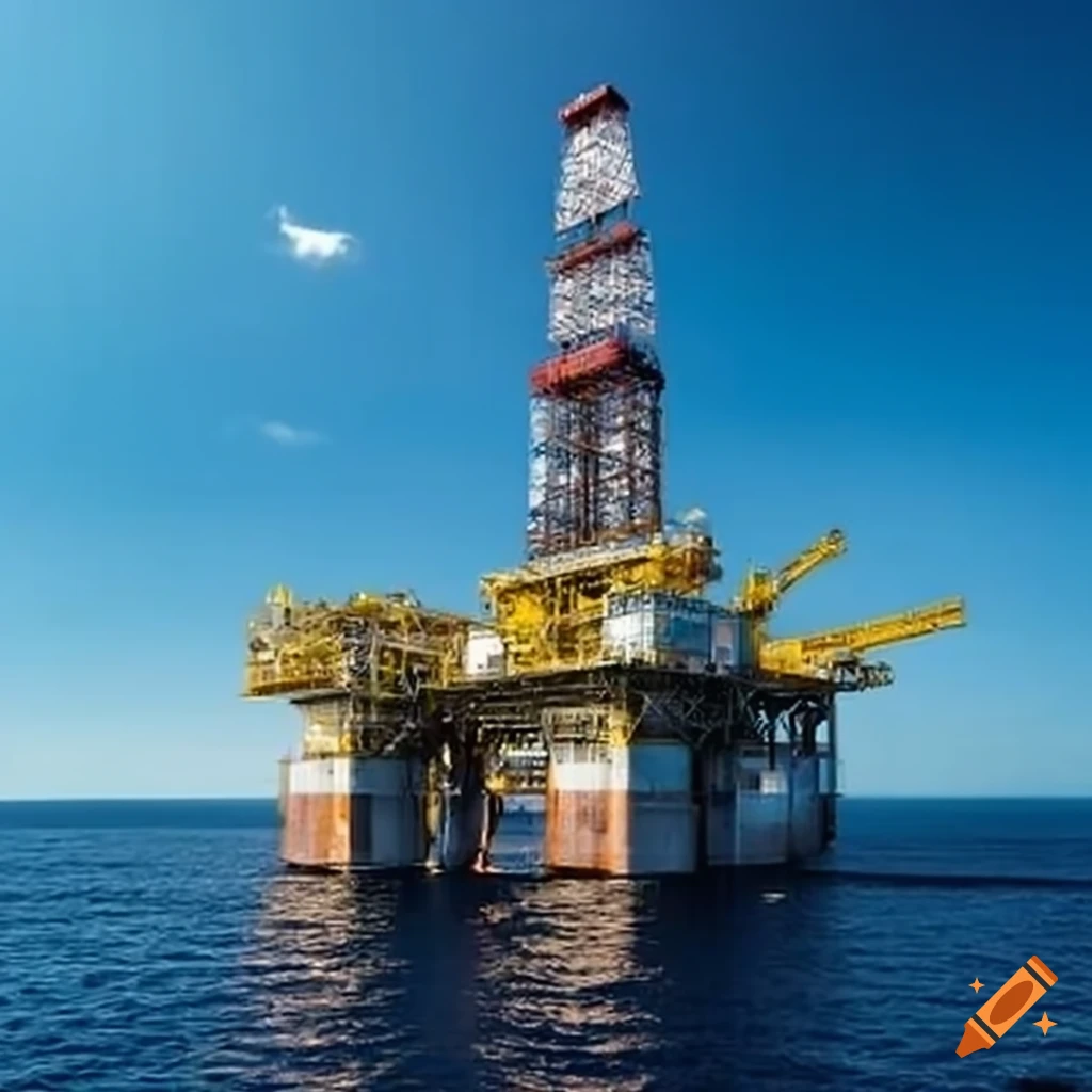 Oil rig symbolizing information overload