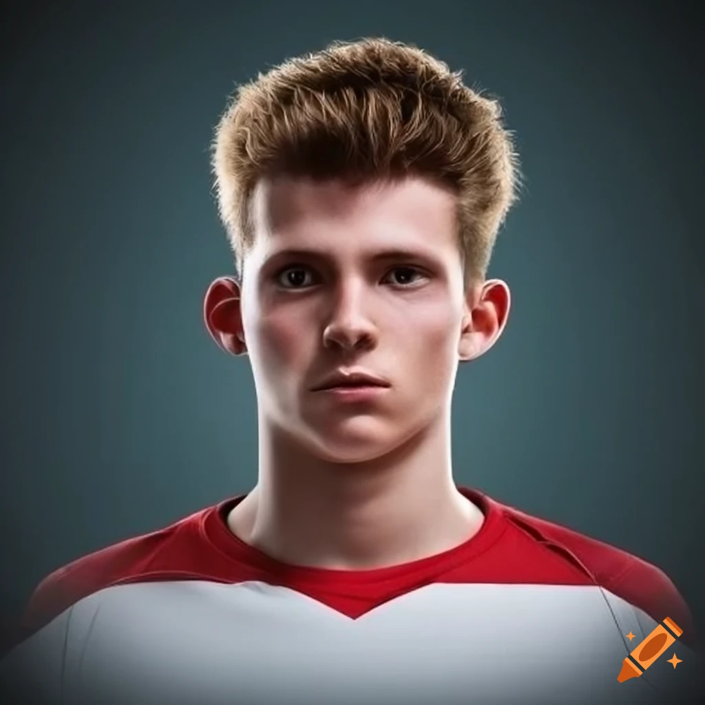Headshot of a soccer player