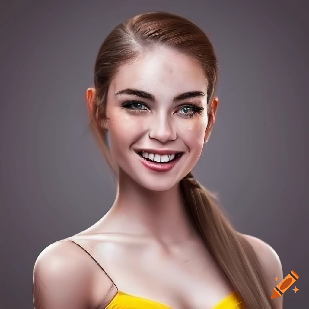 Portrait Of A Beautiful Young Woman With Freckles And Brown Hair On Craiyon portrait-of-a-beautiful-young-woman-with-freckles-and-brown-hair-on-craiyon