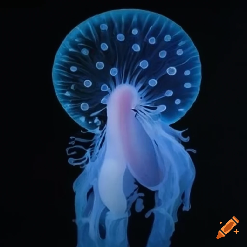 Chiho Aoshima s Siphonophore Artwork On Craiyon