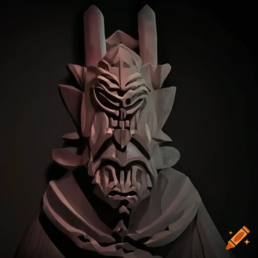 Detailed sculpture inspired by zelda game on Craiyon