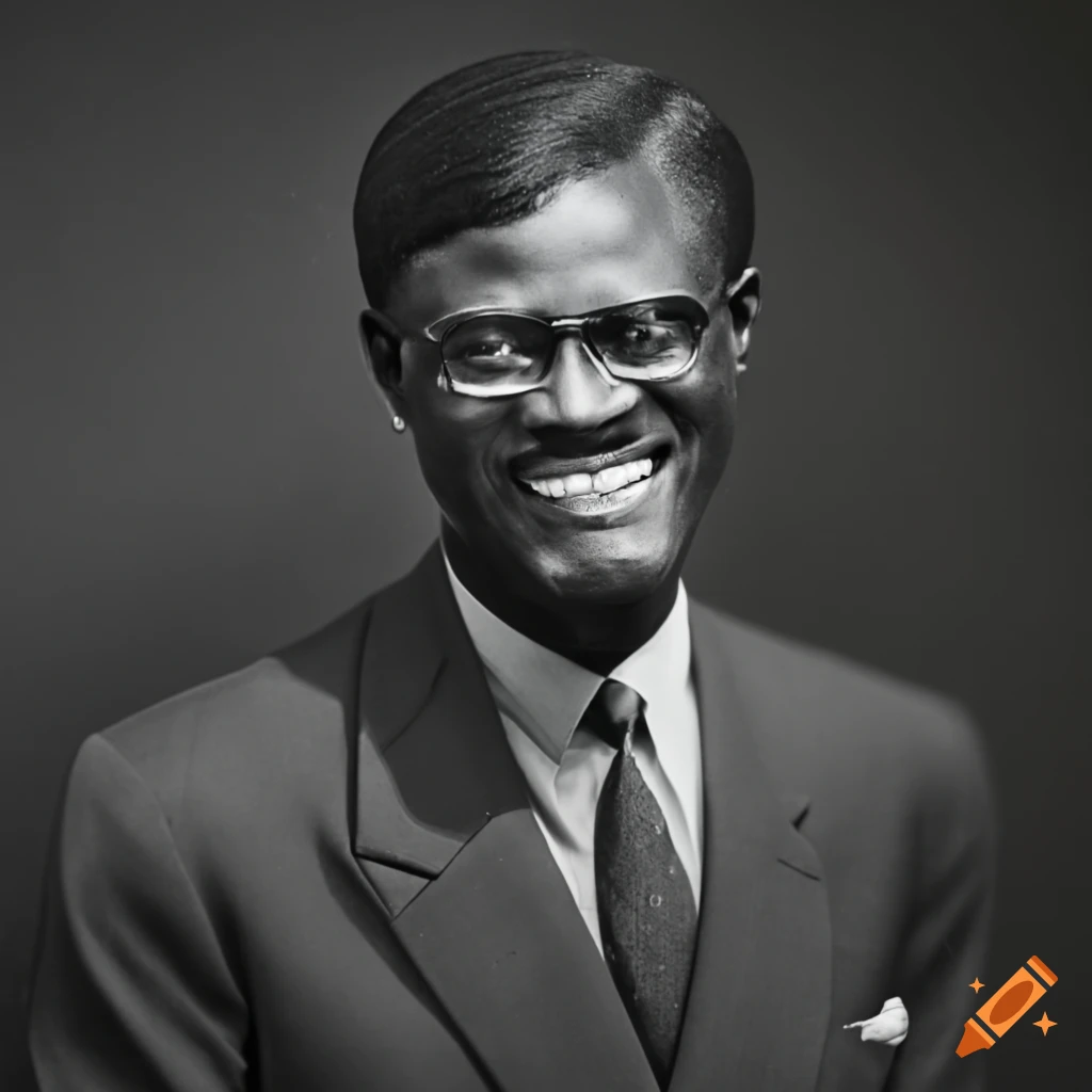 Portrait of patrice lumumba on Craiyon