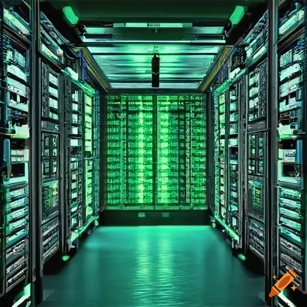 Upscale Green Server Room On Craiyon upscale-green-server-room-on-craiyon