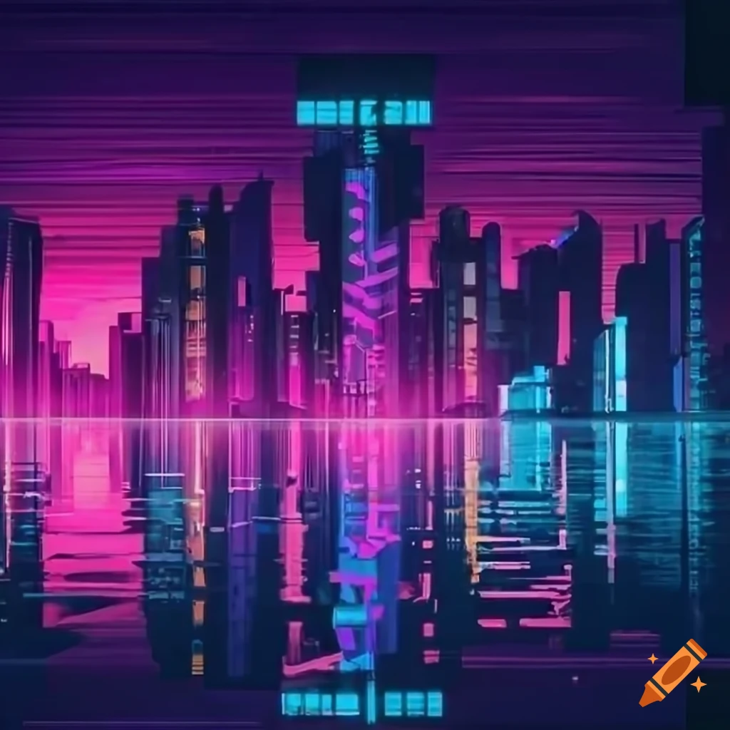 retro-futurism-cyberpunk-cityscape-on-craiyon