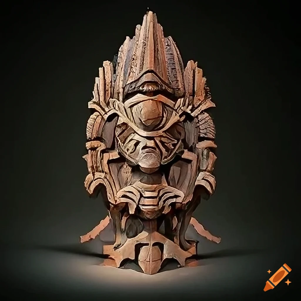 Detailed sculpture inspired by zelda game on Craiyon