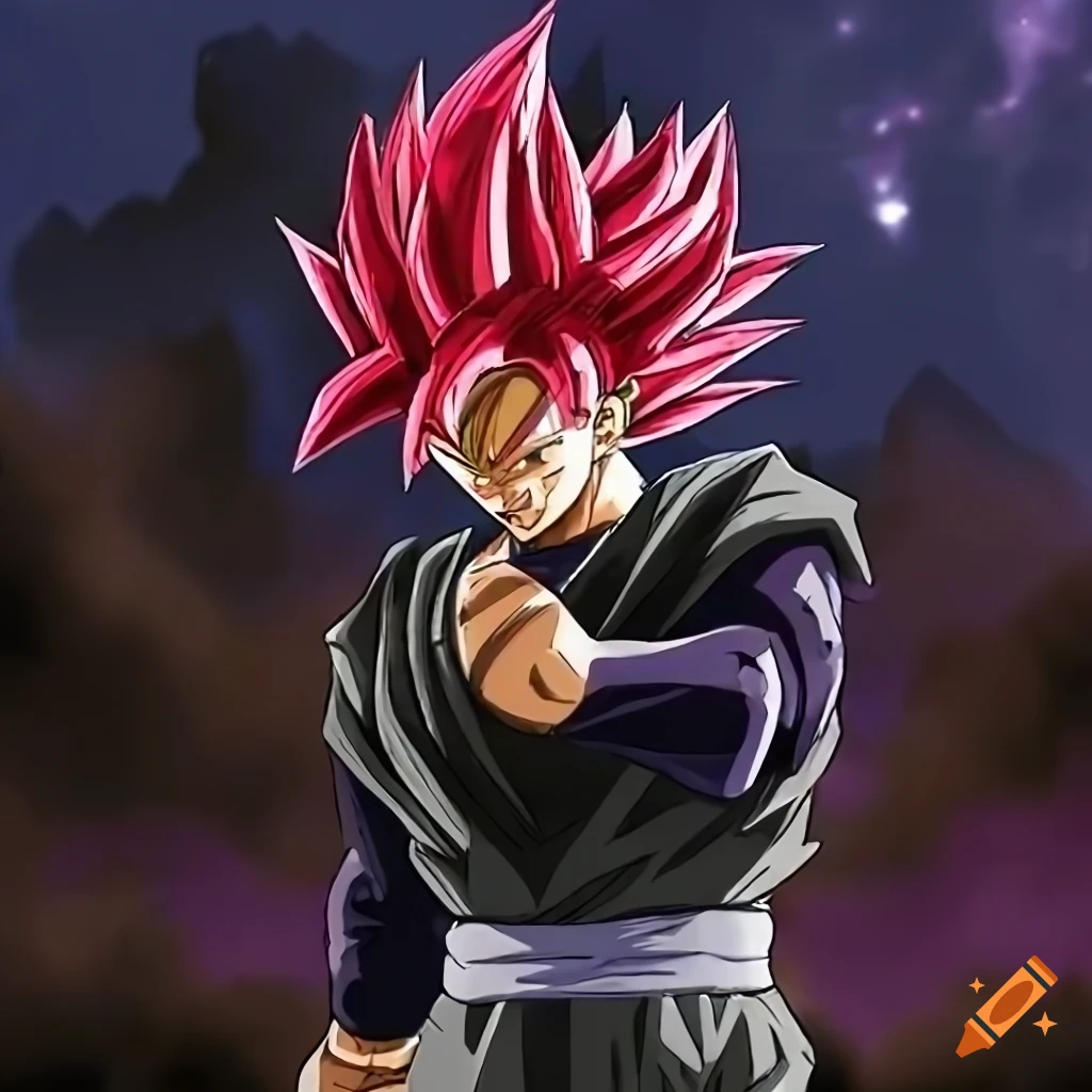 Goku Black SSJ Rose