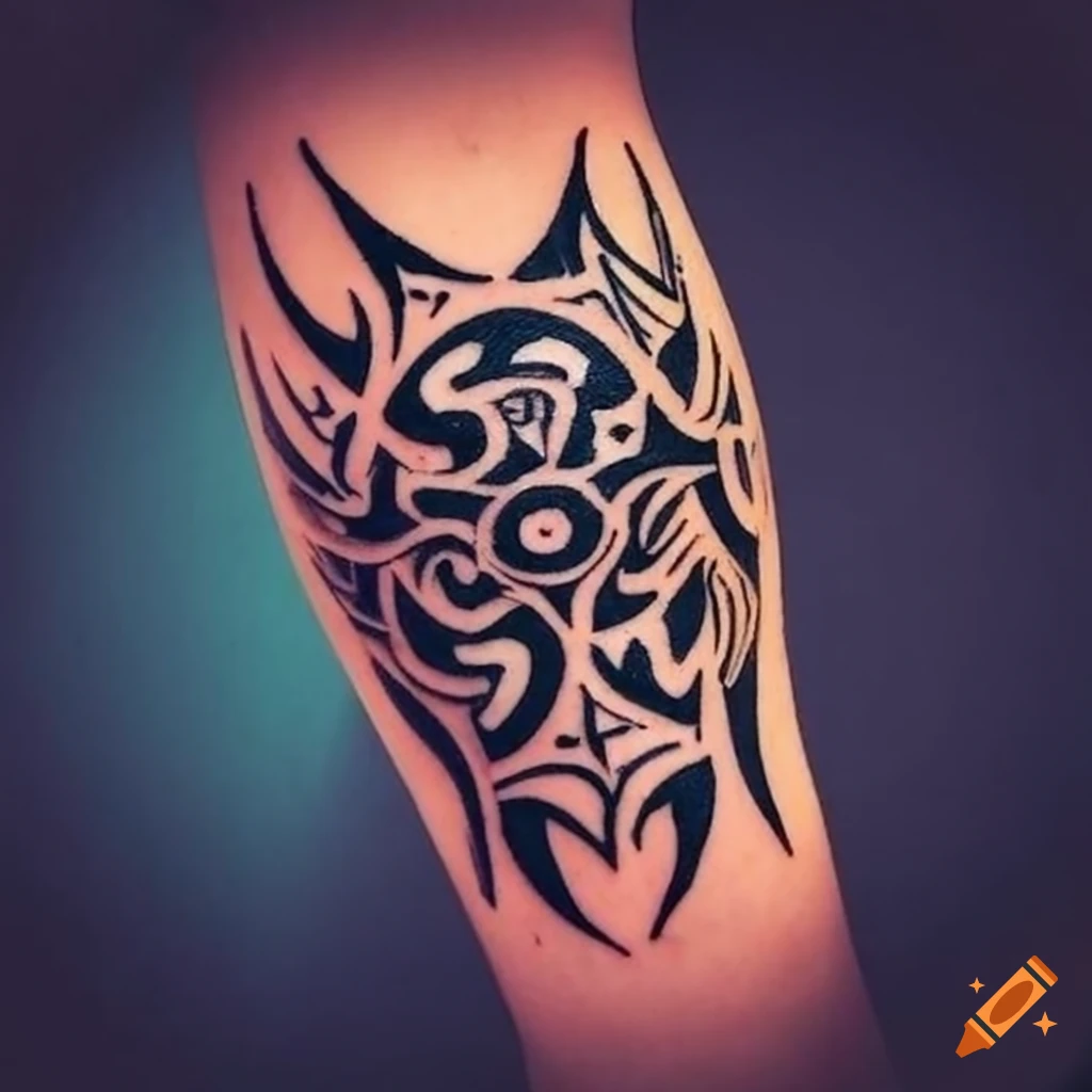 Tribal tattoo set hi-res stock photography and images - Alamy