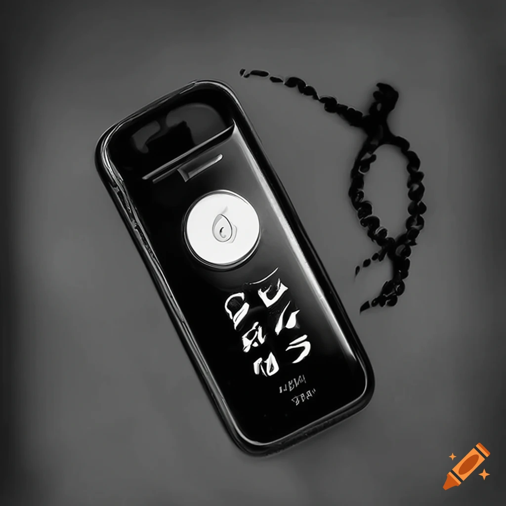 elegant phone with a 'wasabi' label