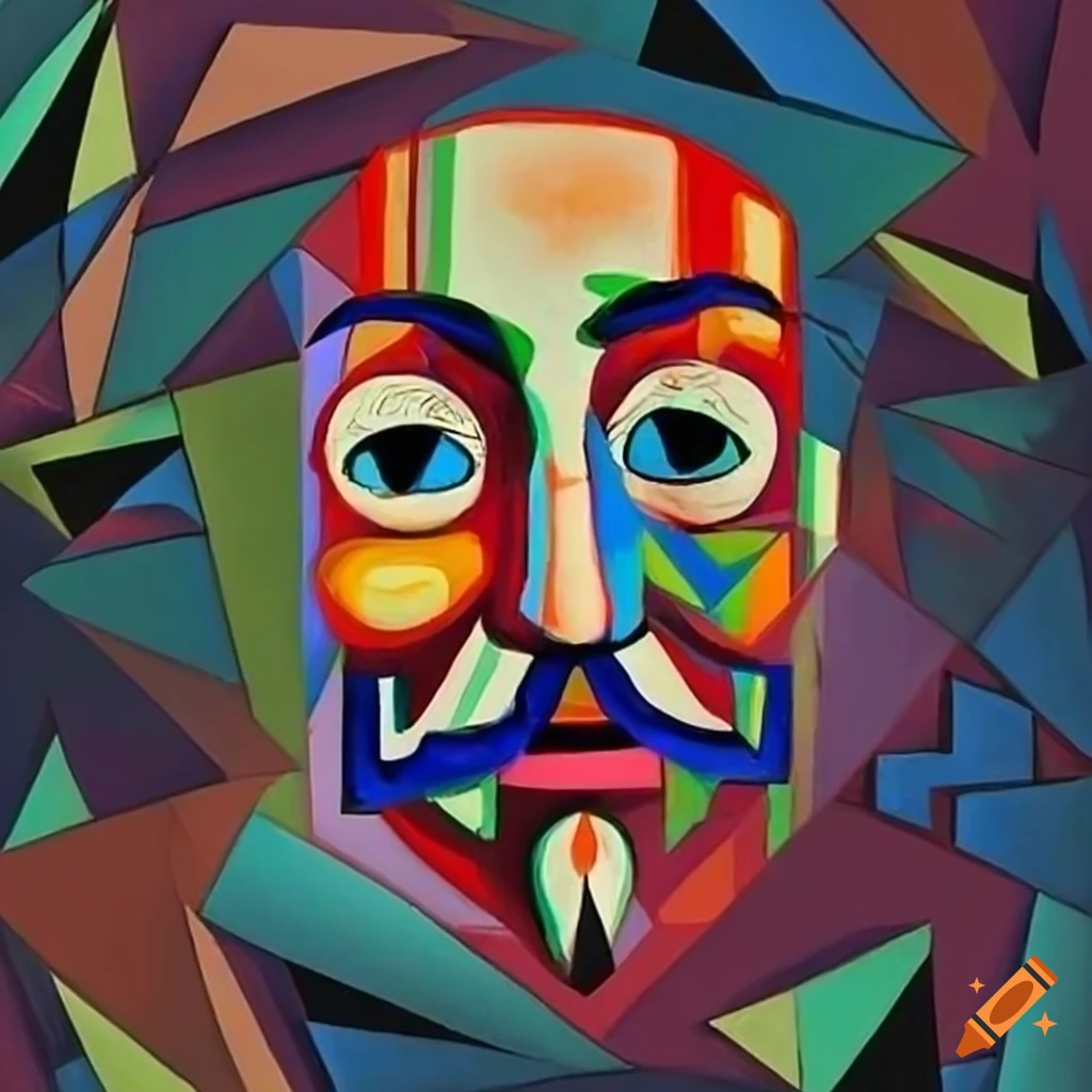 Abstract artwork of guy fawkes and the 5th november on Craiyon