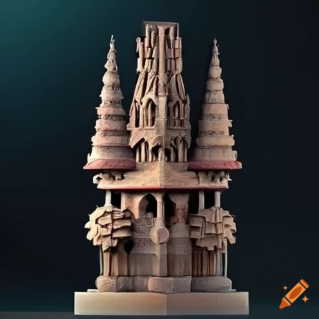 Zelda game sculpture with stunning details on Craiyon