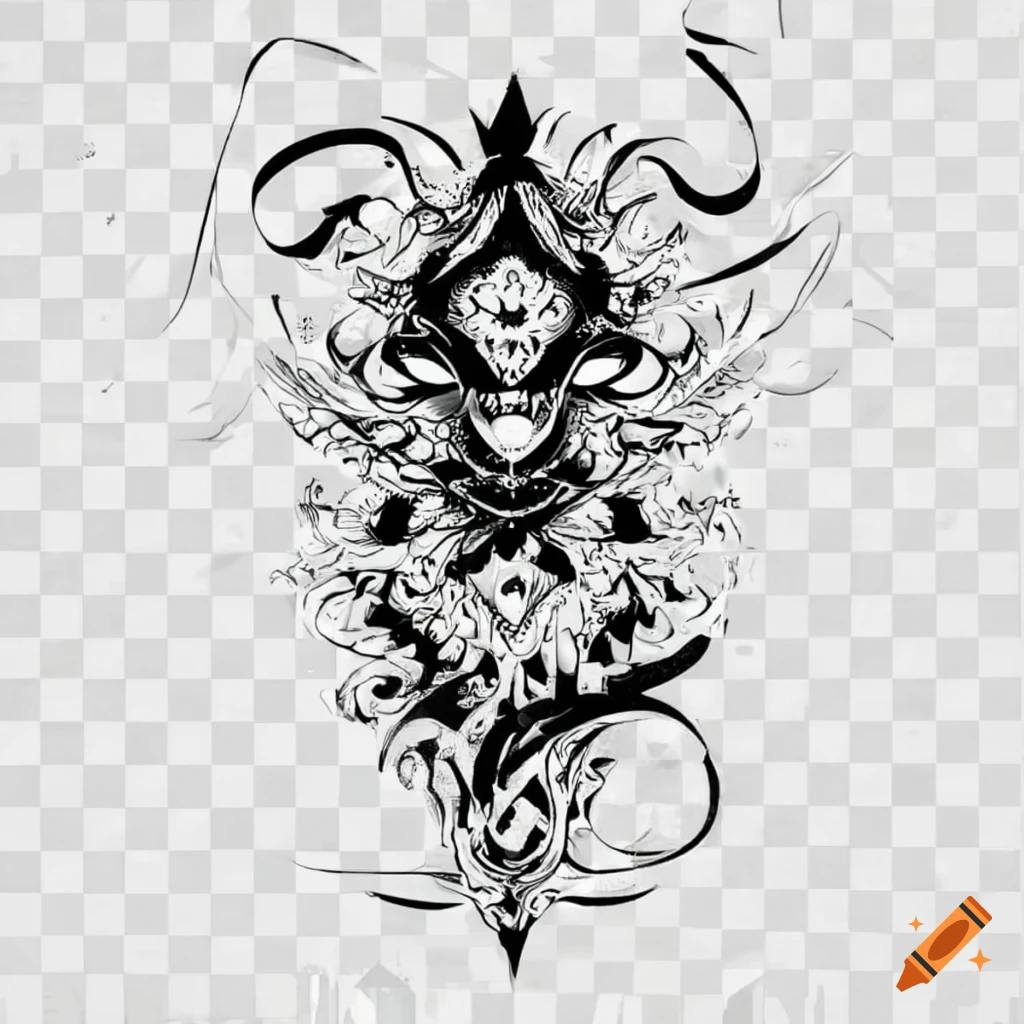 Black Pattern Tattoo, Tattoo Drawing, Black Pattern, Tattoo PNG Transparent  Clipart Image and PSD File for Free Download