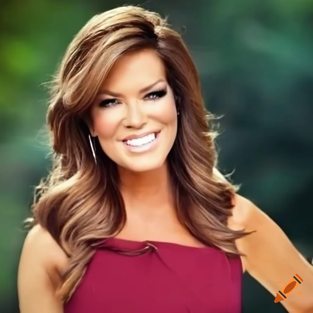 Glamour portrait of Robin Meade on Craiyon