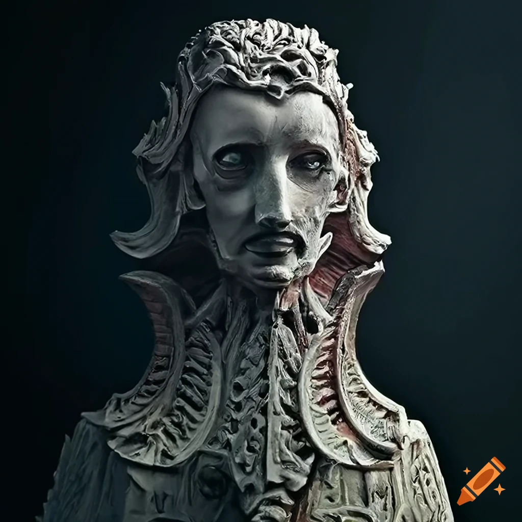 Detailed architectural sculpture in highdefinition on Craiyon