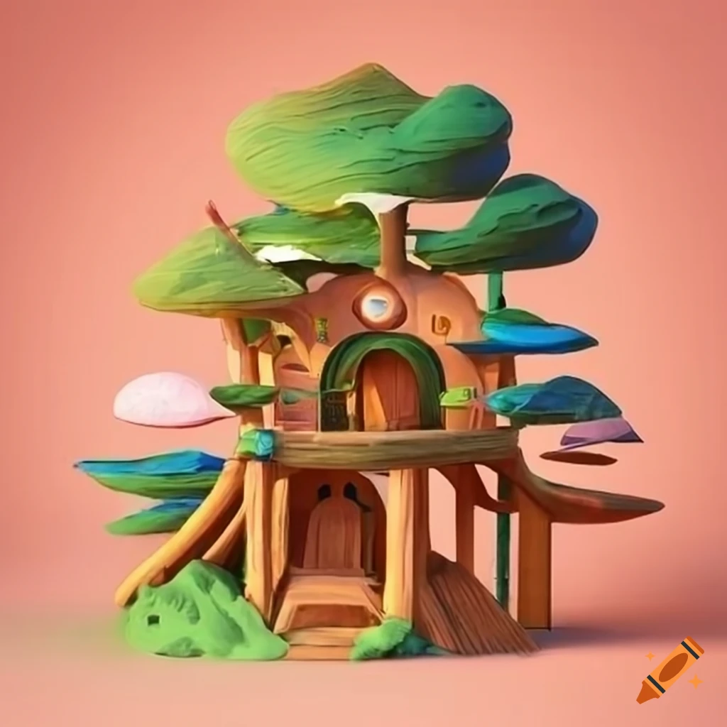 artistic treehouse design