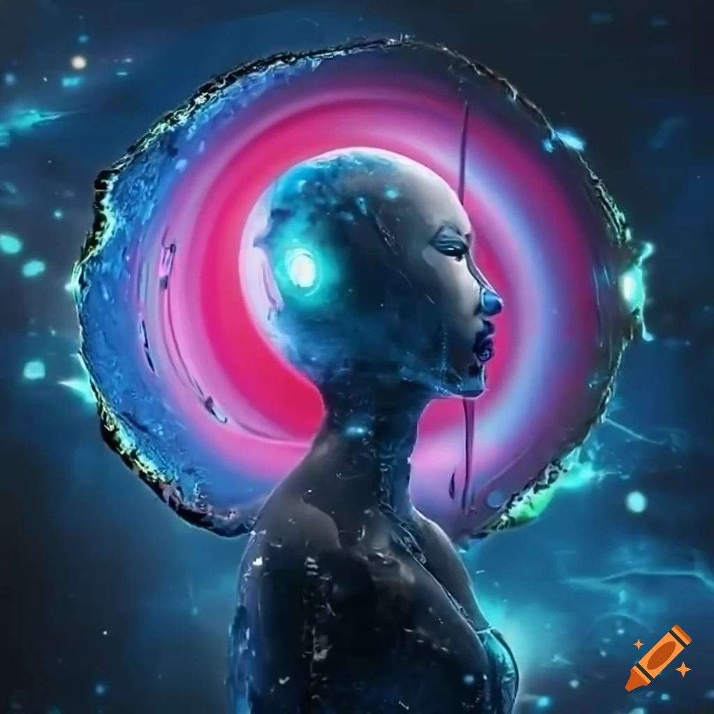 Concept art of ai multiverse on craiyon