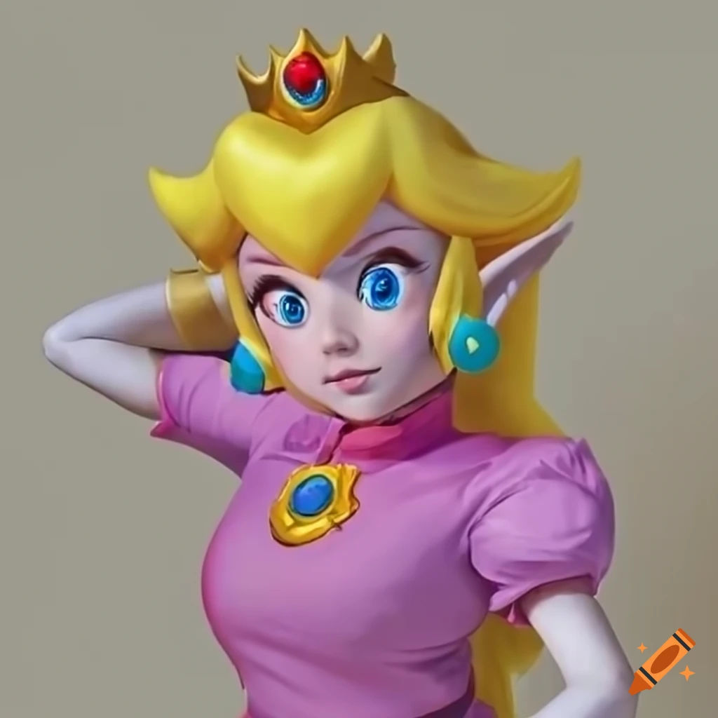 Cosplay Of Link As Princess Peach On Craiyon 2819