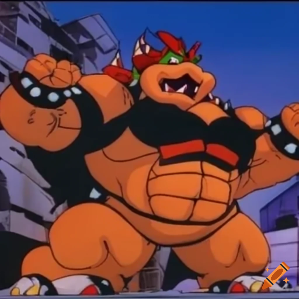 Mario vs. Bowser (Anime Battle) - YouTube