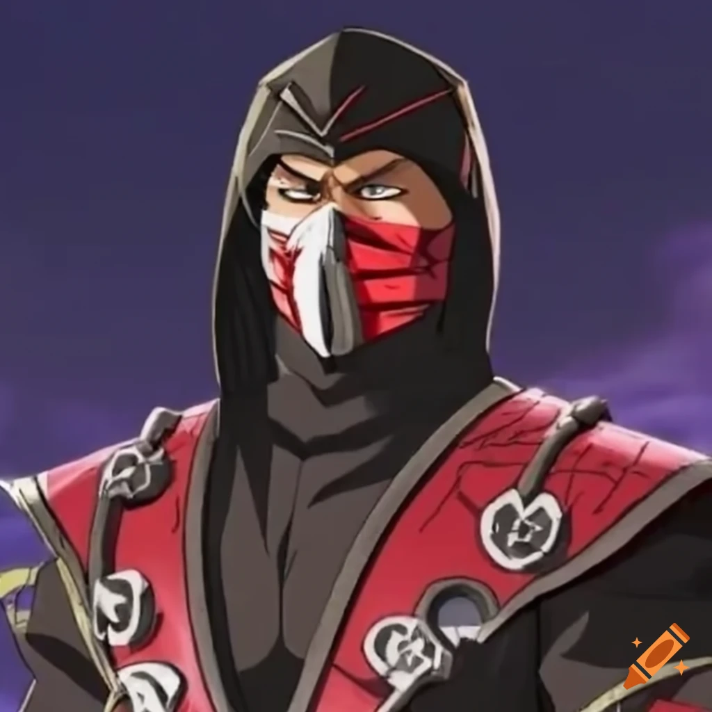Ermac using abilities in mortal kombat on Craiyon