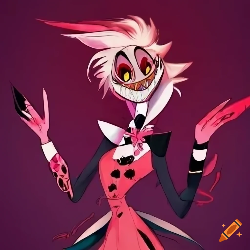 Character designs from hazbin hotel on Craiyon