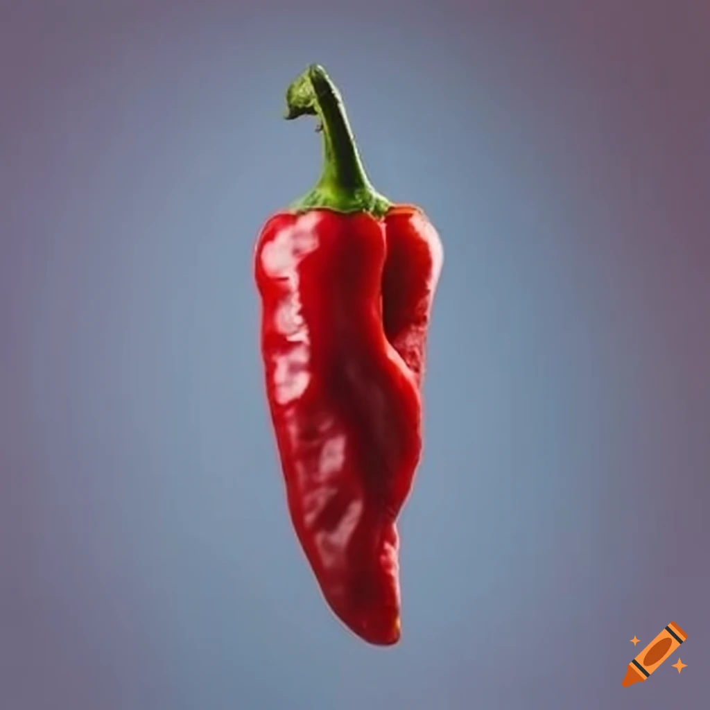 Dark red chilli pepper