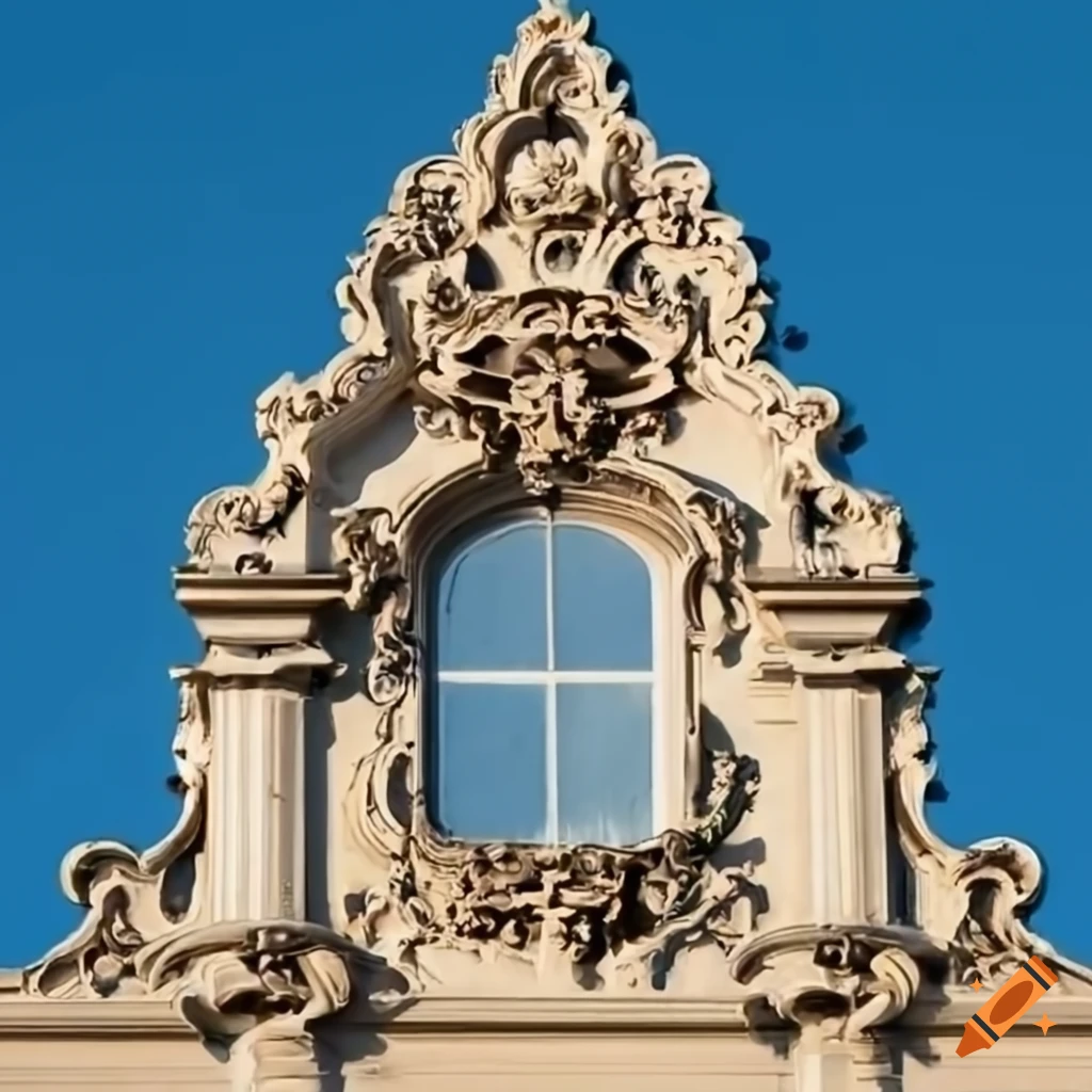 rococo facade gable