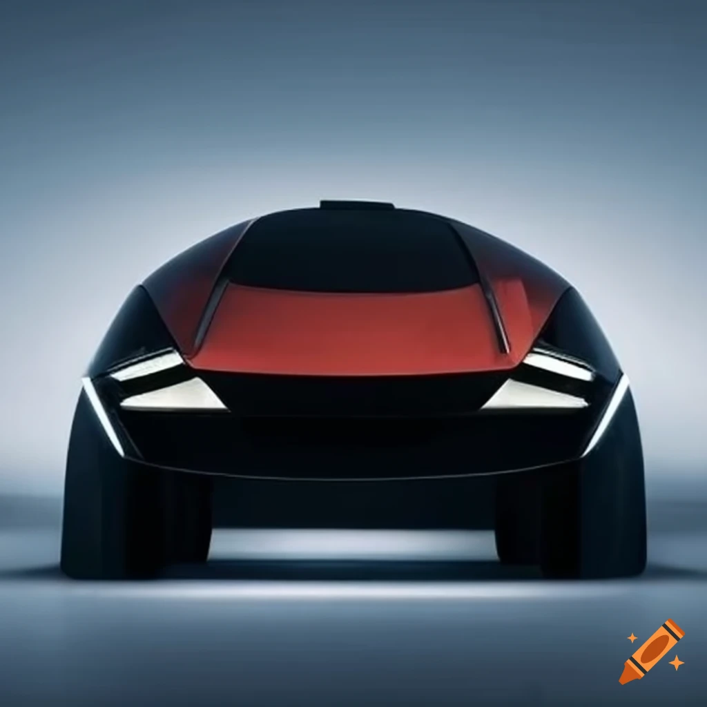 SUV with Lancia Stratos Zero inspired front design