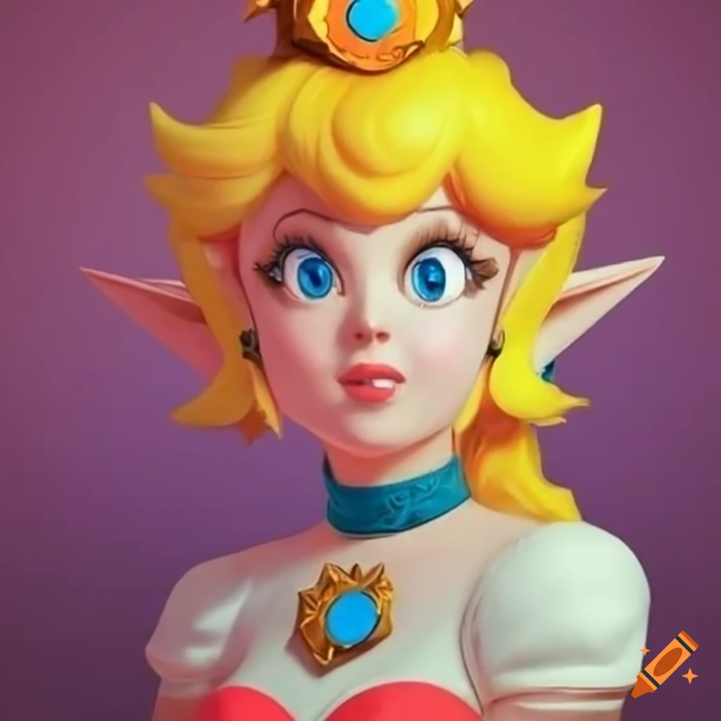 Cosplay Of Link As Princess Peach On Craiyon 0078
