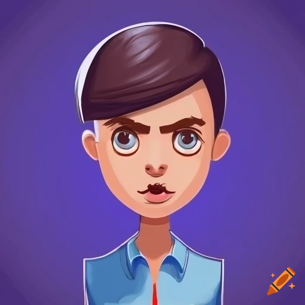 2d Boss Character With A Basic Drawing Style On Craiyon