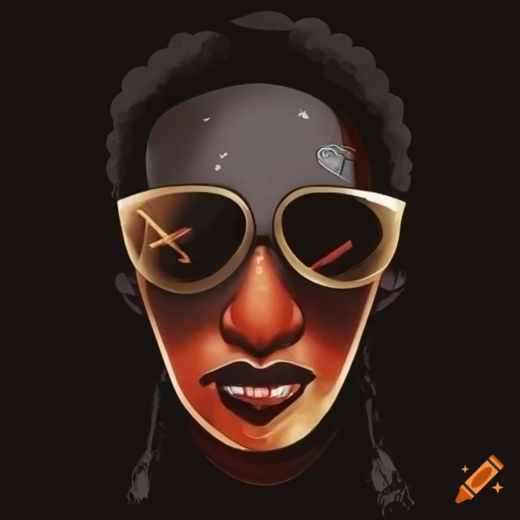 Future the rapper design specific for a print design on a tshirt on Craiyon