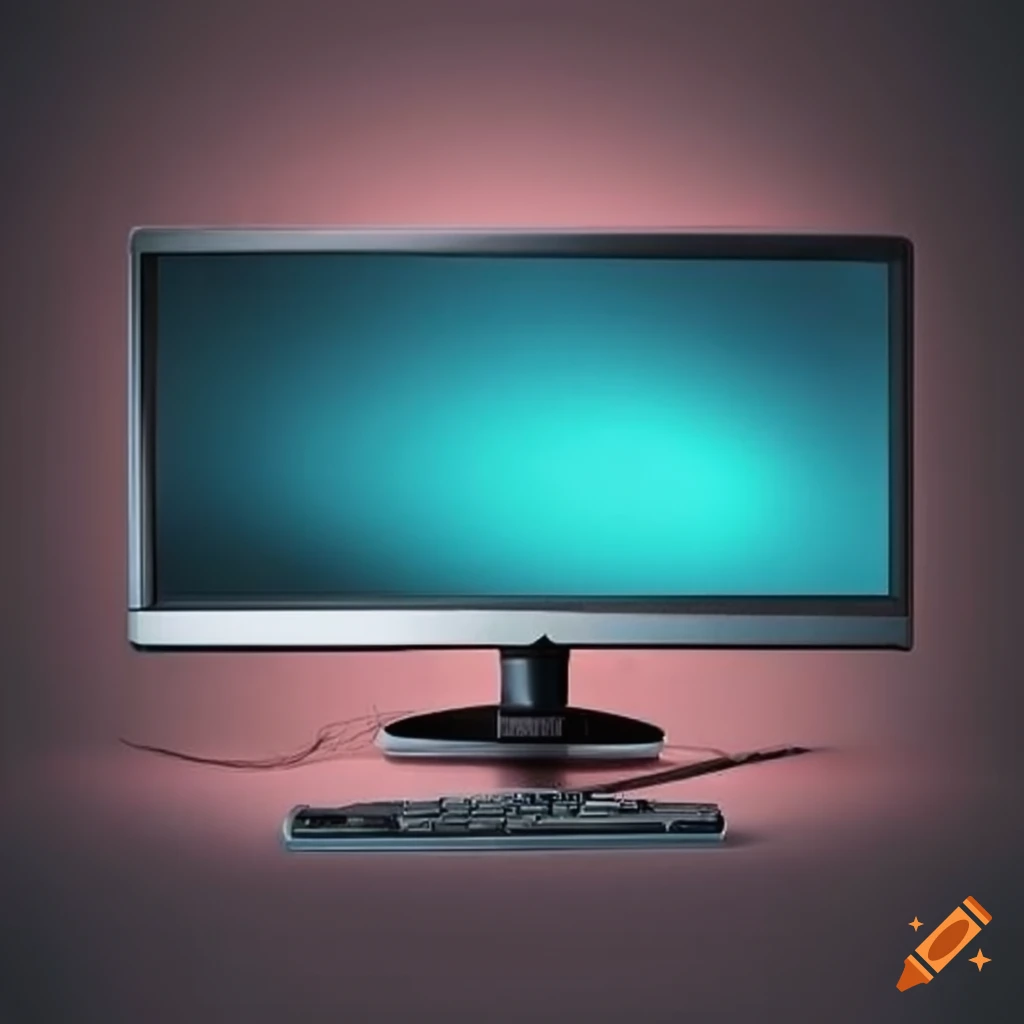 Computer monitor screen on Craiyon