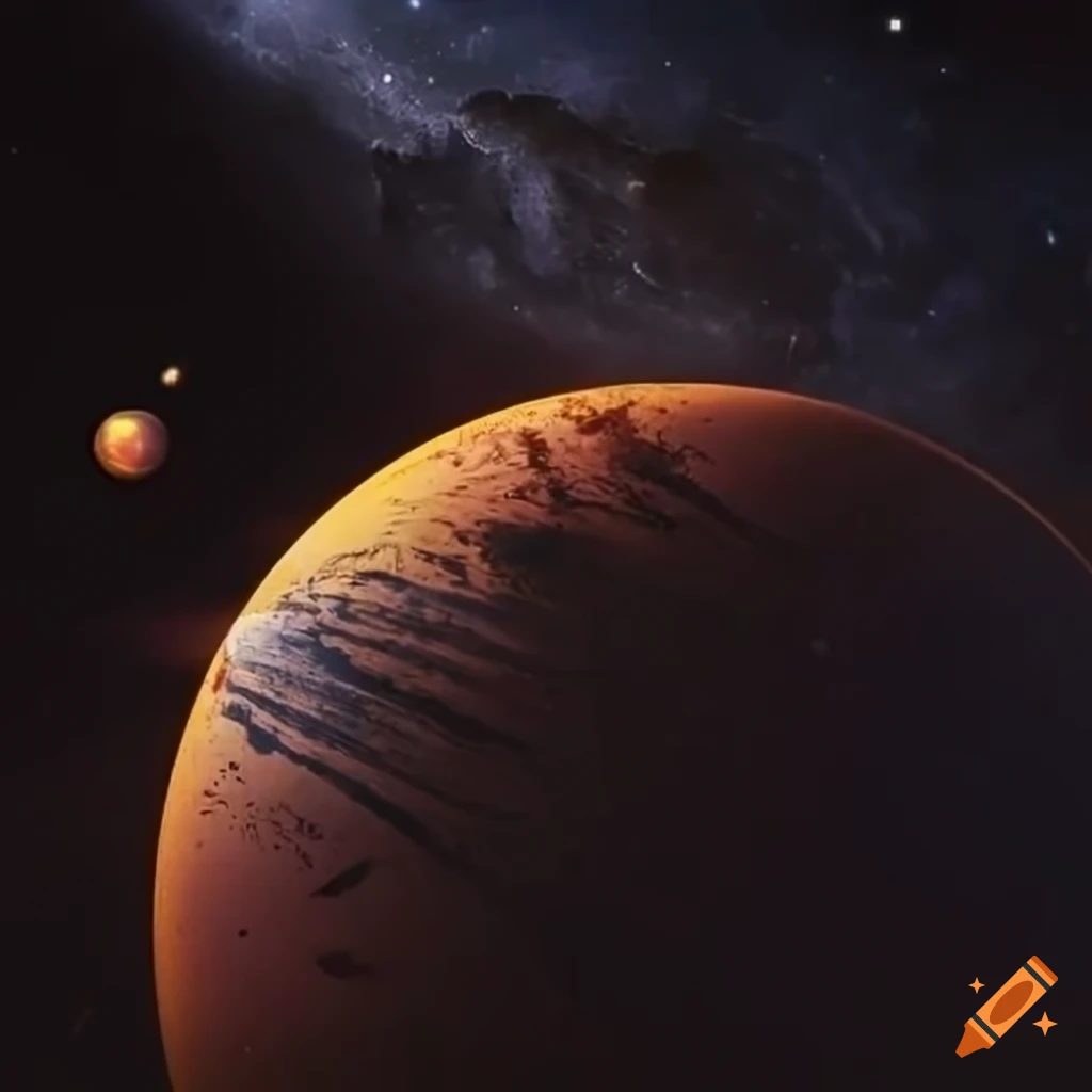 satirical artwork depicting a space error