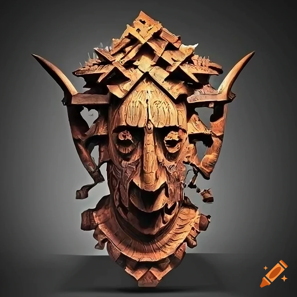game-level architectural sculpture with stunning details