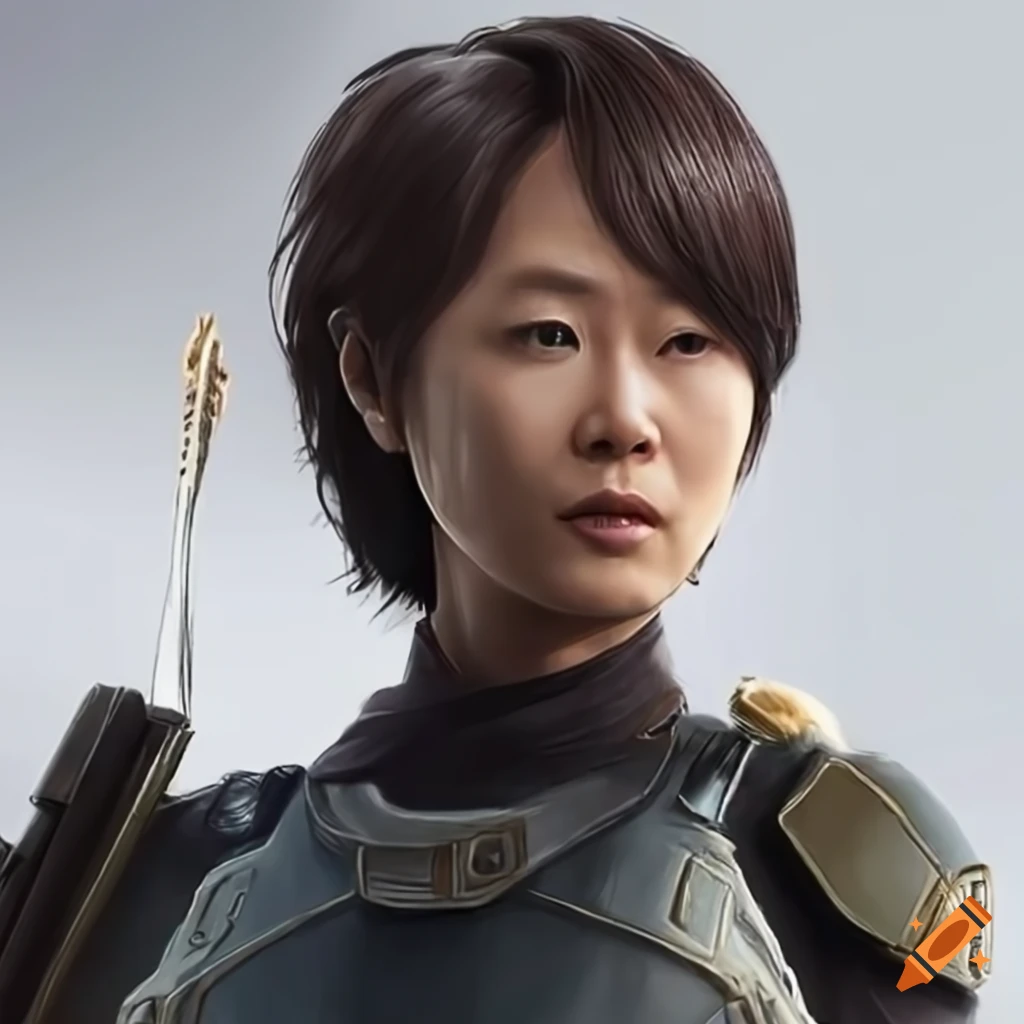 Kim sung ryung as ursa wren on Craiyon